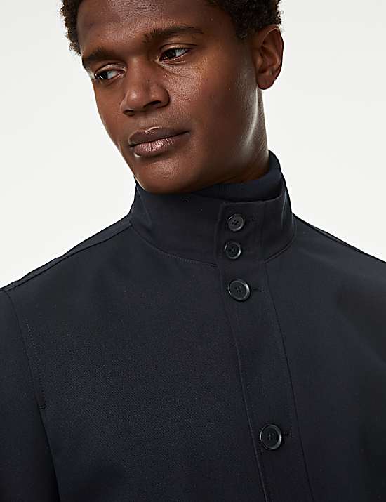 Tailored Striped Longline Waistcoat