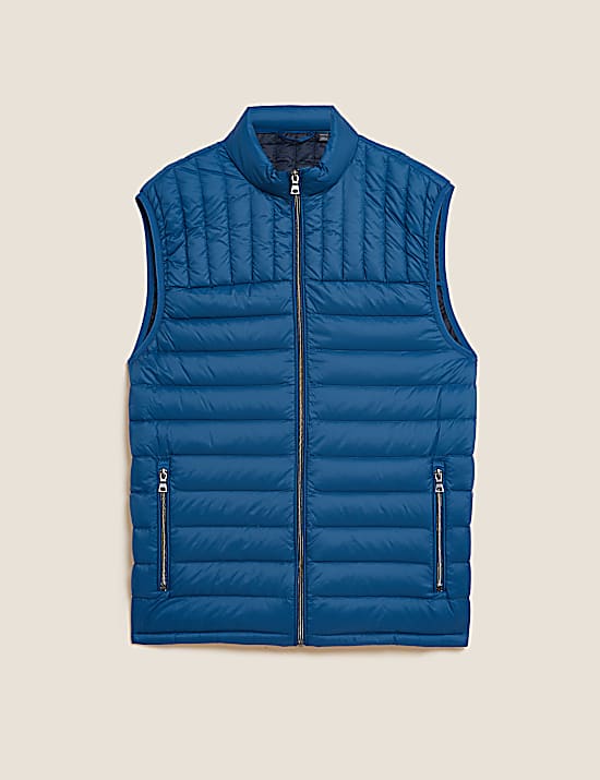Tailored Striped Longline Waistcoat