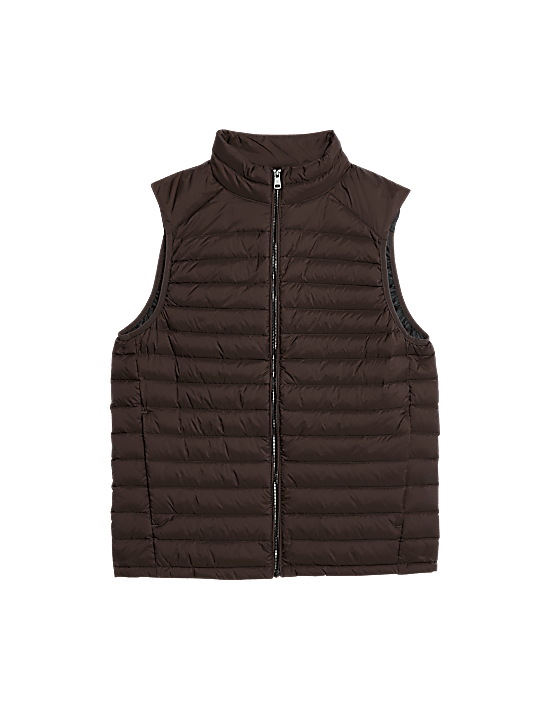 Tailored Striped Longline Waistcoat