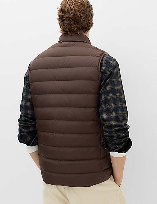 Tailored Striped Longline Waistcoat