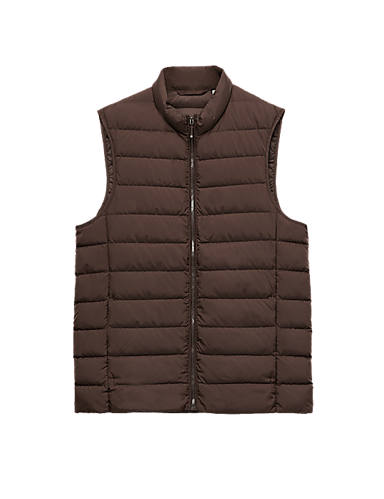 Tailored Striped Longline Waistcoat