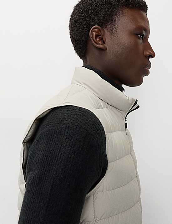 Tailored Striped Longline Waistcoat