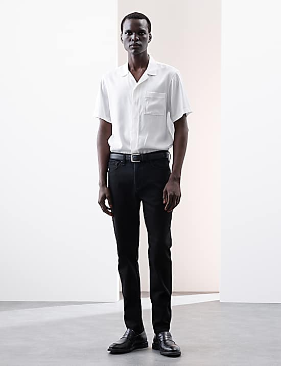 Tailored Striped Longline Waistcoat