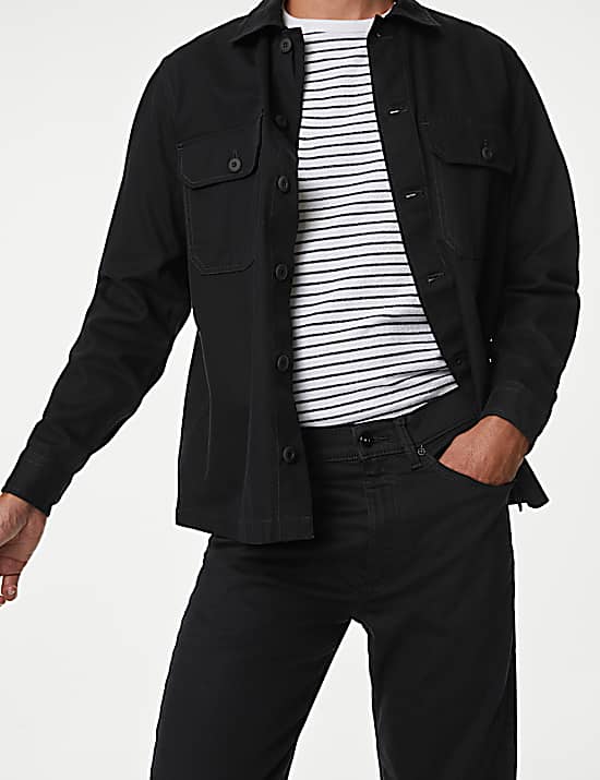 Tailored Striped Longline Waistcoat