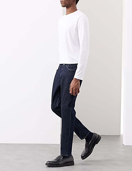 Tailored Striped Longline Waistcoat