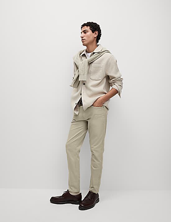 Tailored Striped Longline Waistcoat