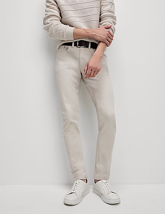 Tailored Striped Longline Waistcoat