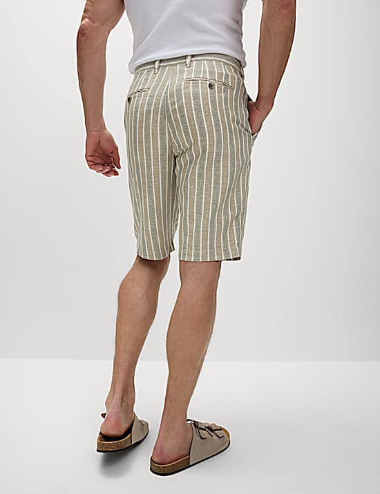 Tailored Striped Longline Waistcoat