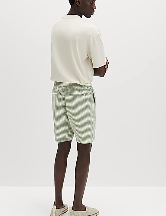 Tailored Striped Longline Waistcoat