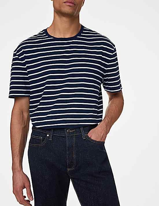 Tailored Striped Longline Waistcoat