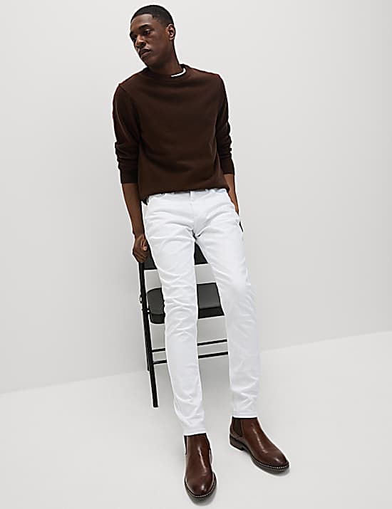 Tailored Striped Longline Waistcoat