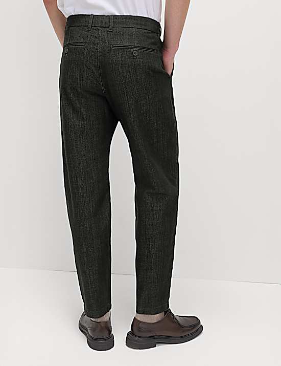 Tailored Striped Longline Waistcoat