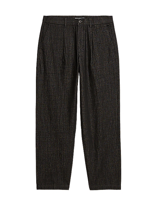 Tailored Striped Longline Waistcoat
