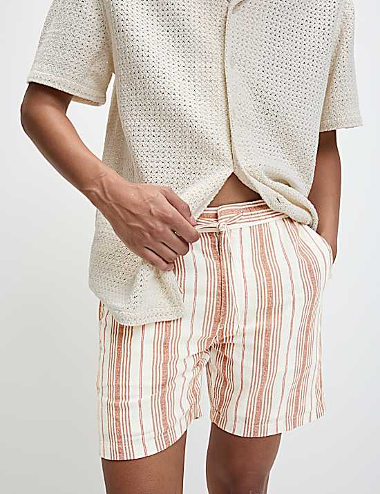 Tailored Striped Longline Waistcoat