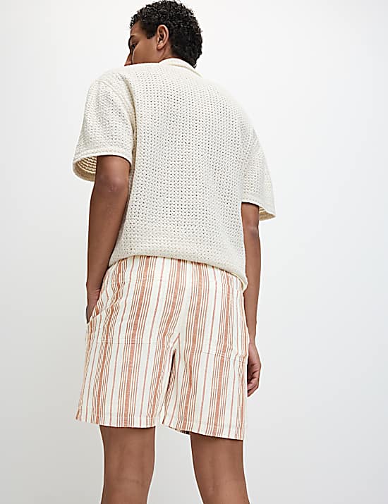 Tailored Striped Longline Waistcoat