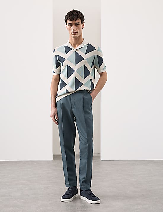 Tailored Striped Longline Waistcoat
