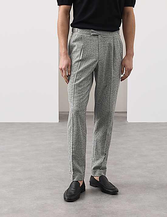 Tailored Striped Longline Waistcoat