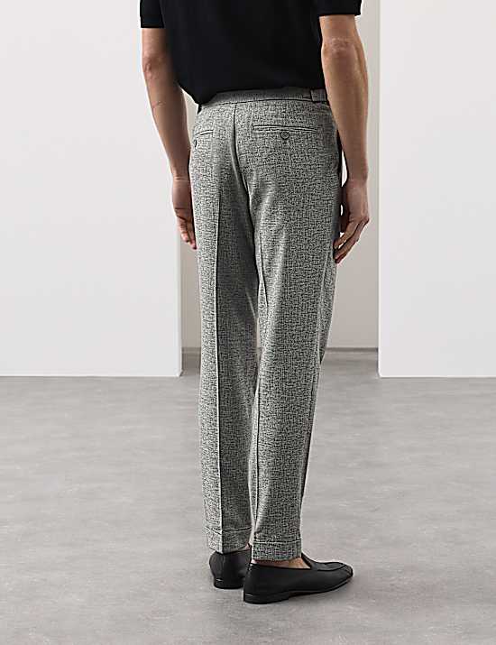 Tailored Striped Longline Waistcoat