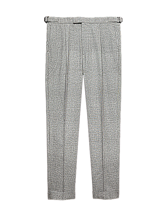 Tailored Striped Longline Waistcoat