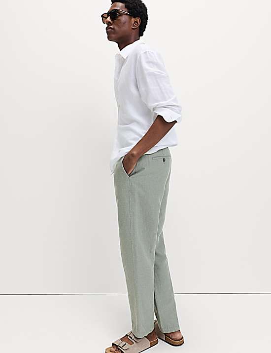Tailored Striped Longline Waistcoat