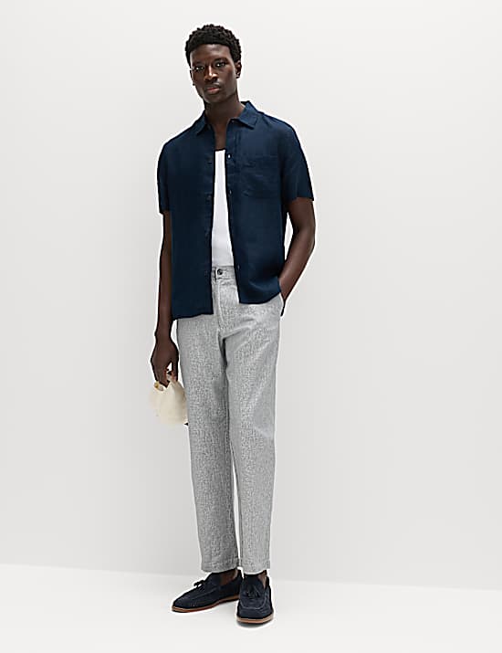 Tailored Striped Longline Waistcoat