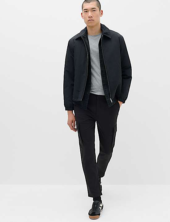 Tailored Striped Longline Waistcoat
