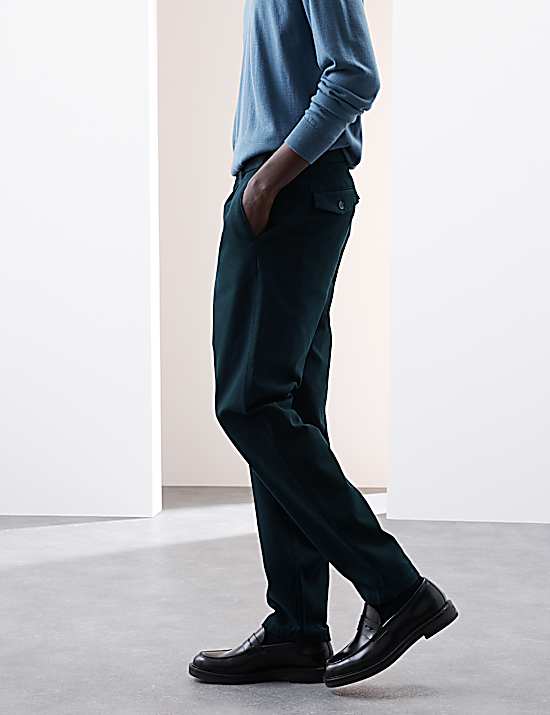 Tailored Striped Longline Waistcoat