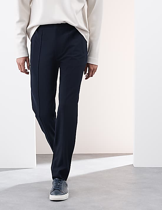 Tailored Striped Longline Waistcoat