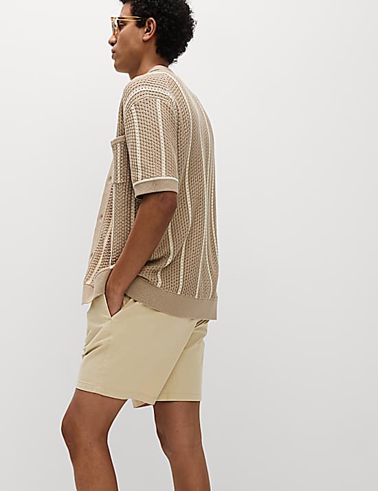 Tailored Striped Longline Waistcoat
