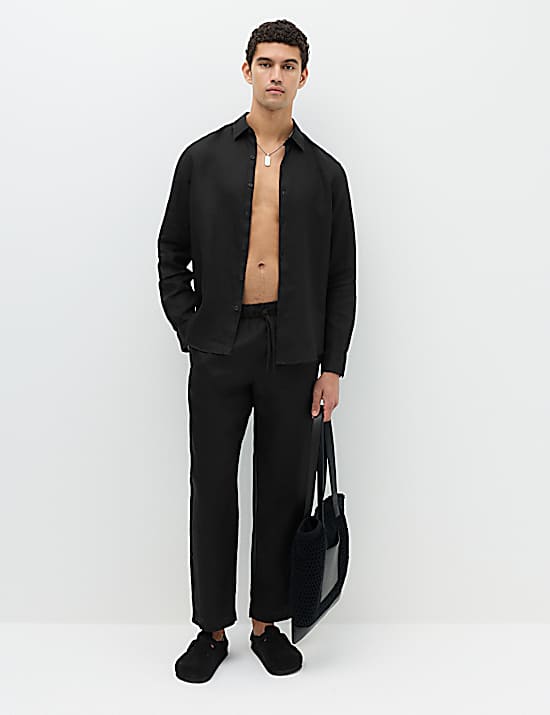 Tailored Striped Longline Waistcoat