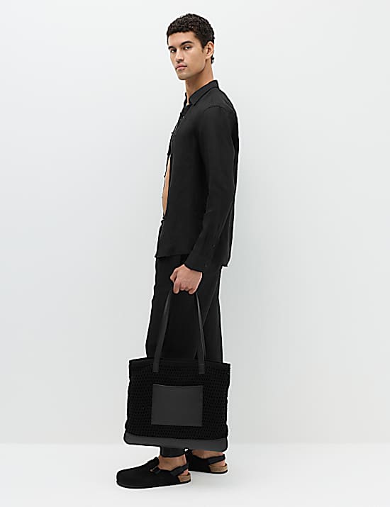 Tailored Striped Longline Waistcoat