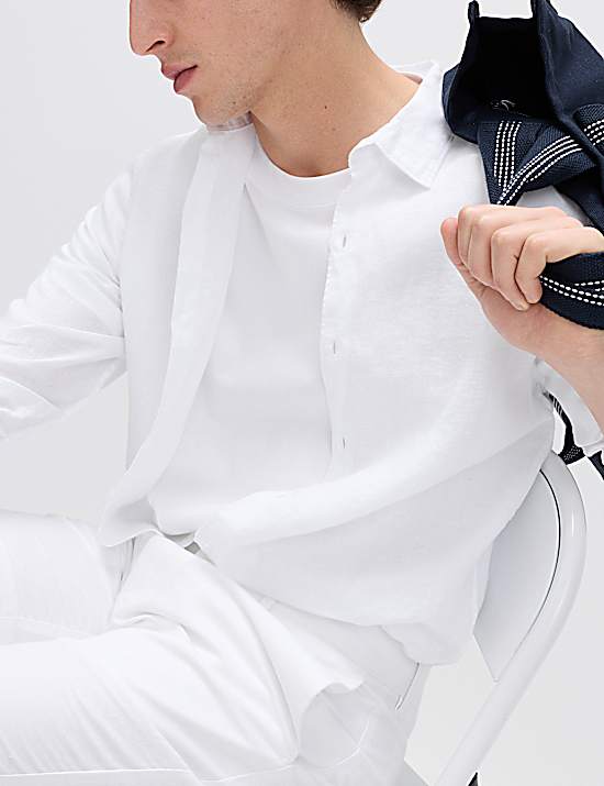 Tailored Striped Longline Waistcoat