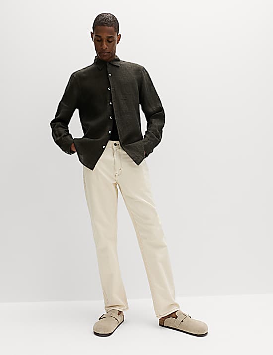 Tailored Striped Longline Waistcoat