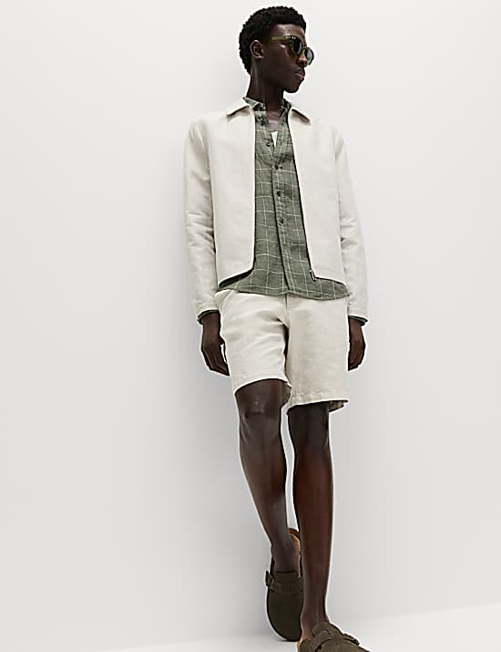 Tailored Striped Longline Waistcoat