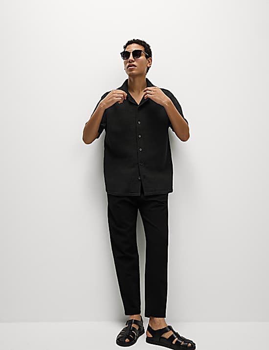 Tailored Striped Longline Waistcoat