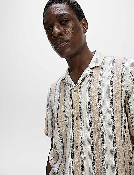Tailored Striped Longline Waistcoat