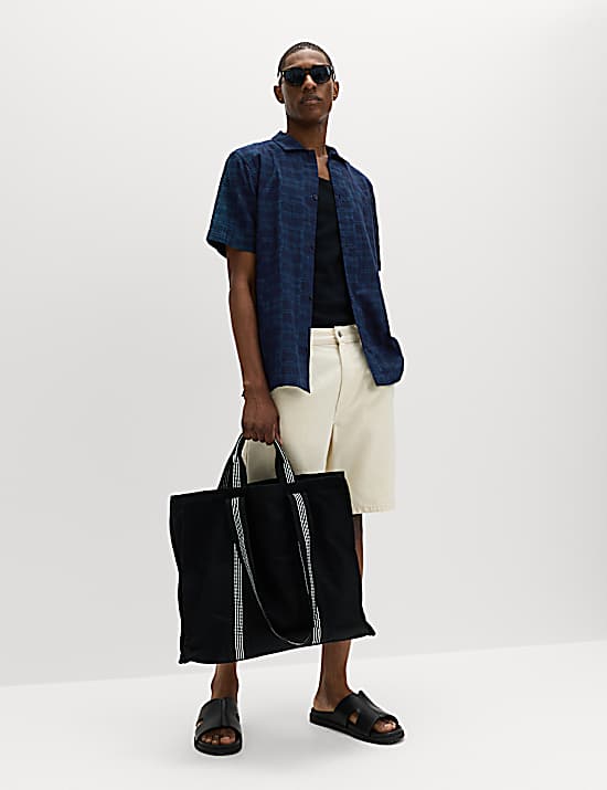 Tailored Striped Longline Waistcoat