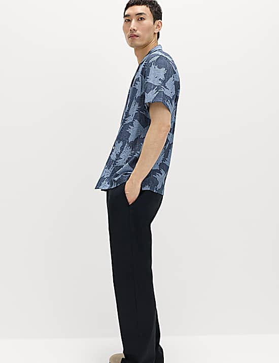 Tailored Striped Longline Waistcoat