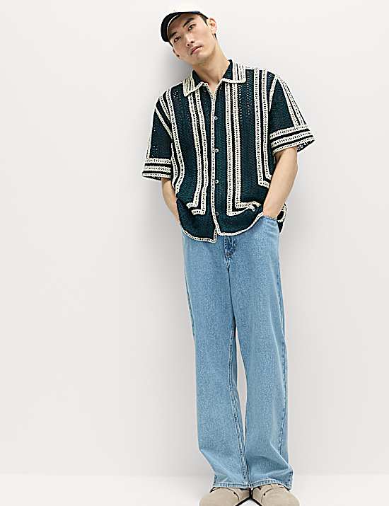 Tailored Striped Longline Waistcoat