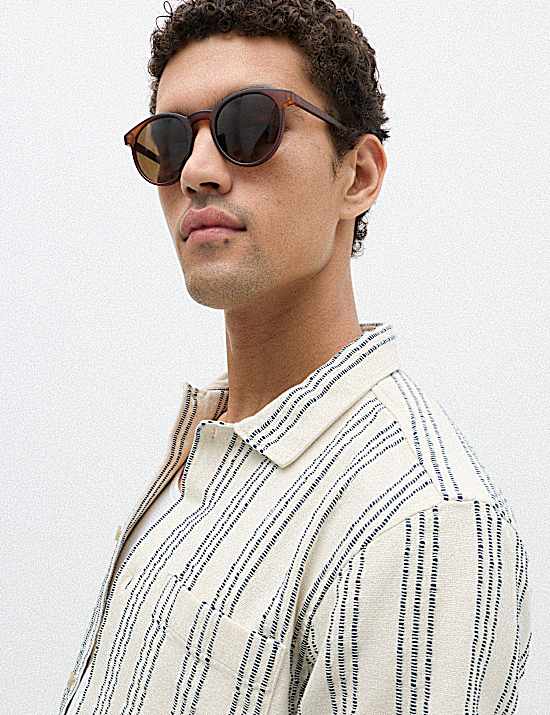 Tailored Striped Longline Waistcoat