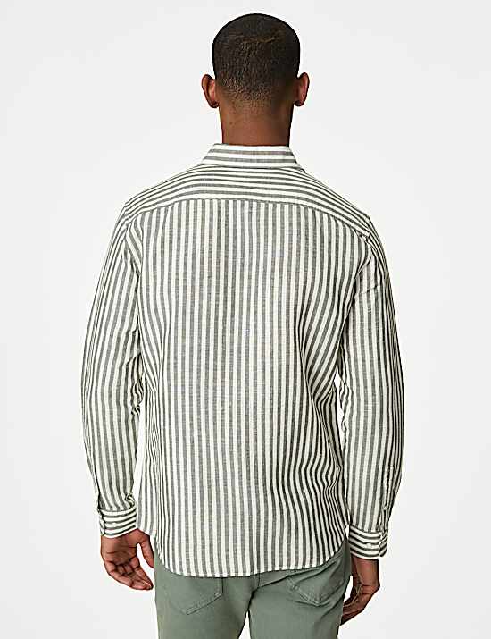 Tailored Striped Longline Waistcoat