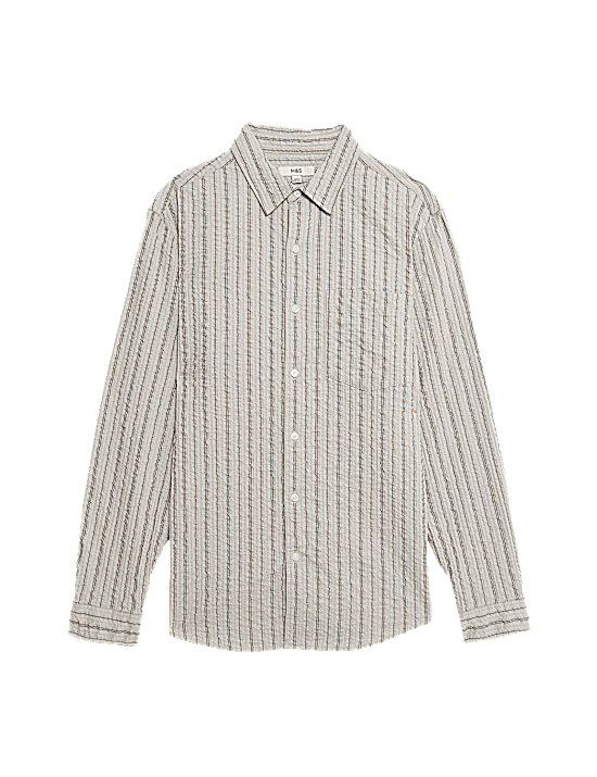 Tailored Striped Longline Waistcoat