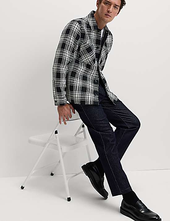 Tailored Striped Longline Waistcoat