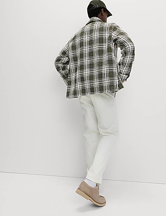 Tailored Striped Longline Waistcoat