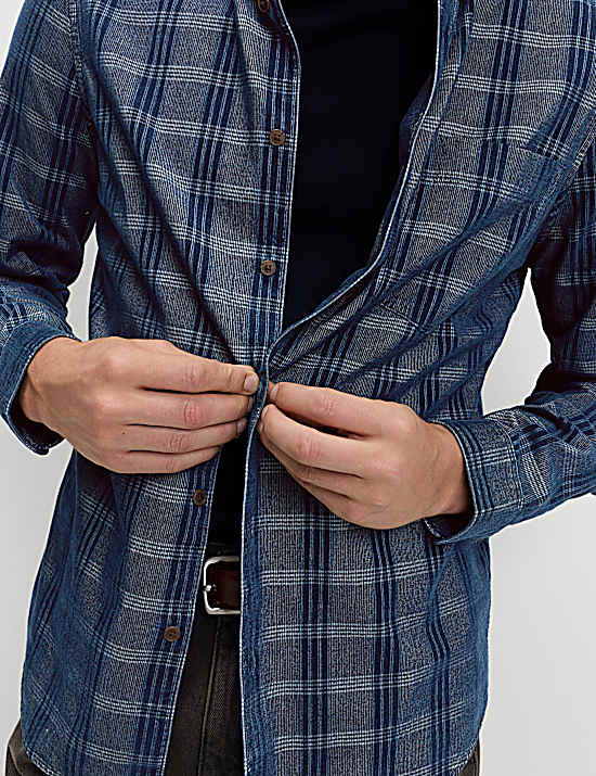 Tailored Striped Longline Waistcoat