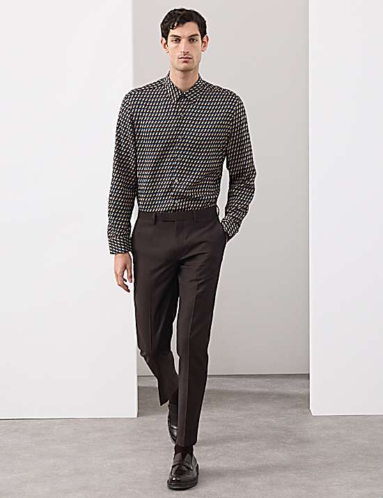 Tailored Striped Longline Waistcoat