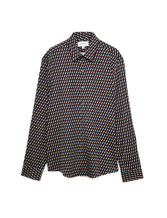 Tailored Striped Longline Waistcoat