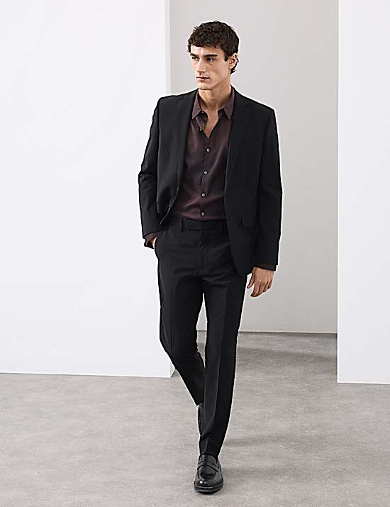 Tailored Striped Longline Waistcoat