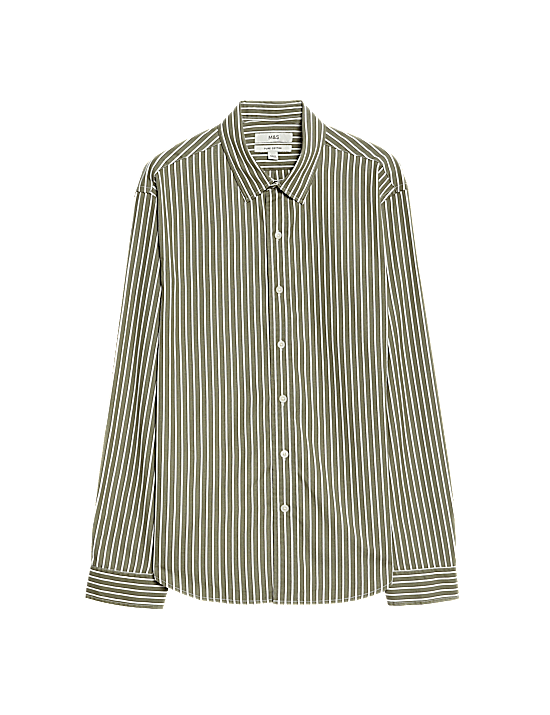 Tailored Striped Longline Waistcoat