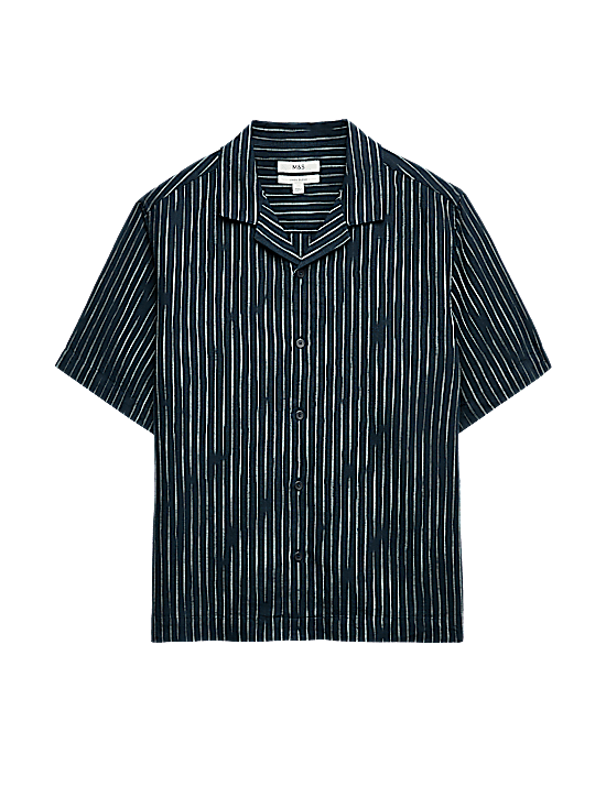 Tailored Striped Longline Waistcoat